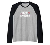 Proud To Be English Heritage Maglia con Maniche Raglan