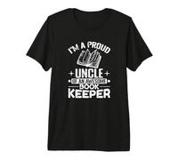 Proud Uncle Awesome Contabile Maglietta Premium