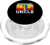Proud Uncle LGBTQ Rainbow Flag Step LGBT Pride Month PopSockets PopGrip per MagSafe