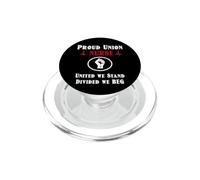 Proud Union Nurse Safe Staffing Saves Night Shift RN ER ICU PopSockets PopGrip per MagSafe