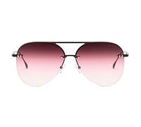 ProudDemon Occhiali da Sole da Uomo UV400 Aviatore Occhiali da Sole per uomini e donne Cornice a nastro e lente grigia