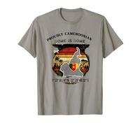 Proudly Cameroonian Diaspora Home Is Home Pride Maglietta
