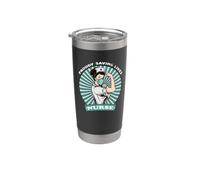 Proudly Saving Lives Nurse Funny For Nurses Bicchiere termico in acciaio inox doppia parete