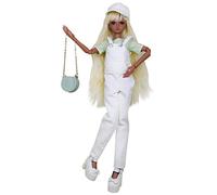 Proudoll Bambola BJD 1/3 da 60 cm, snodata a sfera, con articolazioni snodate, action figure Alexia Cap parrucca, t-shirt, tuta a tracolla, borsa a tracolla, tacco alto (verde)