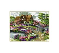 Proumhang 11CT Contati Kit Punto Croce Set Ricamo Kit Cucito A Mano 60 * 45cm