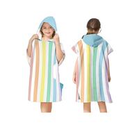 Proumhang Poncho da Surf/Bagno/Piscina/Spiaggia per Bambini,Asciugamano con Cappuccio in Microfibra,Accappatoio da Spiaggia,Asciugamani Poncho con Cappuccio per Ragazzi e Ragazze Stile 5 75x60cm
