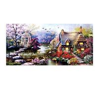 Proumhang Punto Croce Set Ricamo Kit 65 * 40cm Punto croce stampato