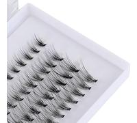 Prousky, 80 extension per ciglia singole, 20D, extension per ciglia, con curvatura a C, 0,07 mm, spessore 8-14 mm, colore nero
