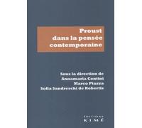 Proust dans la pensée contemporaine