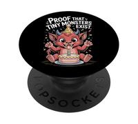 Prova che piccoli mostri esistono folklore criptidico PopSockets PopGrip Adesivo