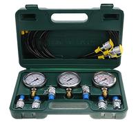 Prova di Pressione idraulica dell'escavatore,Manometro Idraulico Kit di Test della Pressione idraulica dell'escavatore, con Attacco per Punto di Prova e manometro
