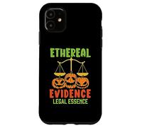 Prova eterea Essenza legale Avvocato spaventoso Halloween Custodia per iPhone 11