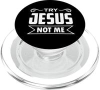 Prova Gesù non me Fede cristiana Speranza Amore - Rising PopSockets PopGrip per MagSafe