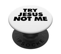 PROVA GESÙ NON ME PopSockets PopGrip Adesivo