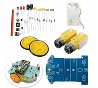 Prova la gioia di costruire 2WD Smart Car Tracking Robot Car Chassis Kit fai da te