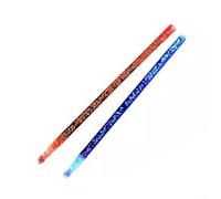 Prova l'emozione della notte suonando con le bacchette luminose, bilanciate e pronte per qualsiasi scenario di performance (rosso-blu)