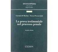 Prova testimoniale processo penale