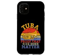 Prova Tuba che Size does Matter Tuba Custodia per iPhone 11