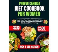 Proven Candida Diet Cookbook For women 2025: Break Free From Yeast Overgrowth With 2500 Days of Healing Meals and an 80-Day Guided Food Journey