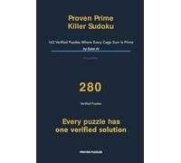 Proven Prime Killer Sudoku: 4