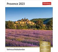 Provence - Calendario 2023 con 53 cartoline da collezionare e spedire. Calendario da tavolo decorativo 2023. Anche da appendere: calendario settimanale con 53 cartoline