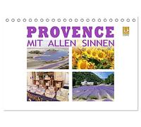 Provence mit allen Sinnen (Tischkalender 2026 DIN A5 quer), CALVENDO Monatskalender: Ausgwählte Bilder aus der Provence wecken spürbare Erinnerungen.