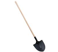 Provence Outillage 03407-Pala con Manico in Legno, 27 cm, Colore: Nero