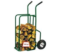 Provence Outillage QT110 Carrello Per Ceppi, Portata Massima 250 Kg, Ruote Gonfi