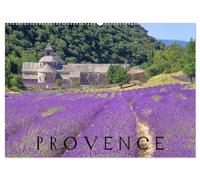 Provence (Wandkalender 2026 DIN A2 quer), CALVENDO Monatskalender: Holen Sie sich den Zauber der Provence ins Haus, historische Stätten und betörende Lavendelfelder laden zum Träumen ein.