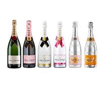 ProvencePremiumRosé Set di Scoperta Champagne Moët & Chandon e Veuve Clicquot Rich, 750 millilitri