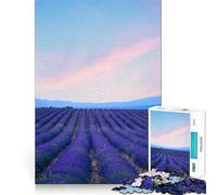 Provenza Francia Puzzle da 1000 pezzi per adolescenti Gioco di puzzle per allenare la mente Gioco rilassante e di evasione Arte da assemblare Regalo premuroso 38x52cm