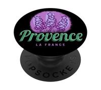 Provenza retrò lavanda Costa Azzurra Francia Souvenir PopSockets PopGrip Adesivo