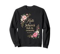 Proverbi 3:5 Confida nel Signore con Tutto Il Tuo Cuore (Spagnolo) Felpa
