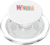 Proverbi 31:26 Lei parla con saggezza colorata PopSockets PopGrip per MagSafe