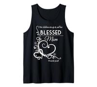 Proverbi della Mamma Benedetta 31:28 Regalo Cristiano per la Madre Canotta