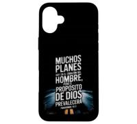 Proverbios 19:21 - Dios Tiene el Control Versetto della Bibbia spagnola Custodia per iPhone 16 Plus