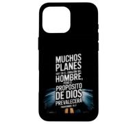 Proverbios 19:21 - Dios Tiene el Control Versetto della Bibbia spagnola Custodia per iPhone 16 Pro Max
