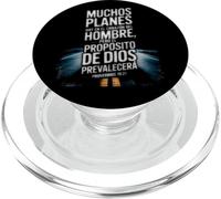 Proverbios 19:21 - Dios Tiene el Control Versetto della Bibbia spagnola PopSockets PopGrip per MagSafe