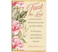 Proverbs 3:5-6: Journal for Christian Women, Trust in God, 6x9, Paperback, 140 Lined Pages