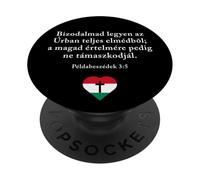 Proverbs 3:5 Hungarian Magyar Bible Verse Christian PopSockets PopGrip Adesivo