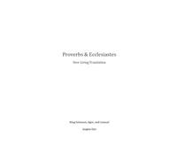 Proverbs and Ecclesiastes