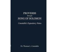 Proverbs through Song of Solomon