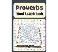 Proverbs Word Search Book: Word Searches with Easy-to-Read Print | Inspired by Proverbs & Bible Words | 6x9, 110 Pages | 50+ Puzzles | Great for Bible ... Gift for Holidays & Relaxing Free Time