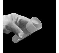 Provette in vetro di quarzo resistenti alle alte temperature, capacità da 10 ml a 100 ml, provette da laboratorio a fondo tondo con tappo smerigliato(40mL 25x180mm)