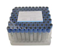 Provette per prelievo di sangue per test di coagulazione, confezione da 100