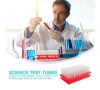 Provette per provette da centrifuga in plastica 100pcs con porta di