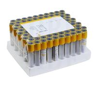 Provette sottovuoto per prelievo di sangue, 100 pezzi, attivatore di gel e coaguli, per prelievo di sangue da laboratorio, separazione del siero e preparazione PRP