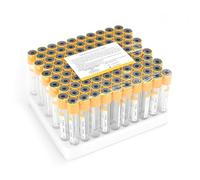 Provette sottovuoto per prelievo di sangue con gel di separazione e acceleratore della coagulazione, 100 provette usa e getta per la preparazione di siero e PRP, 3 ml/5 ml/10 ml