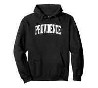 Providence Rhode Island RI Design Vintage Sportivo Atletico Felpa con Cappuccio