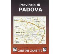 Provincia di Padova. Carta stradale 1:130.000
